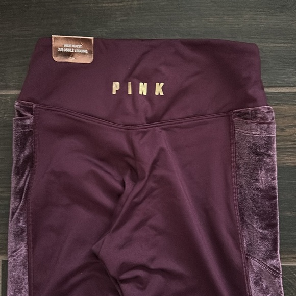 π Victoriaβs Secret PINK COZY Fleece Lined V Legging High Waist - Picture 3 of 9